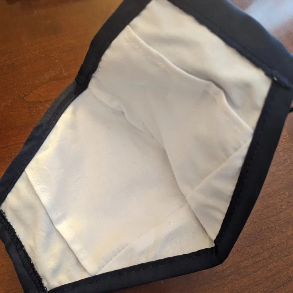 Adjustable Cotton Face Mask With Filter Pocket NEW! SEALED PKG.